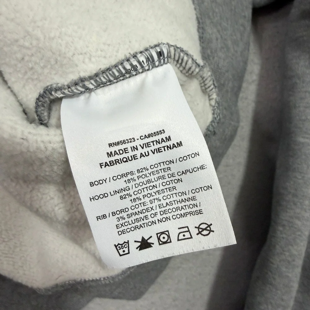 Jordan Hoodie Mens Large Gray Jumpman Essentials Pullover DA9818-091 Fleece